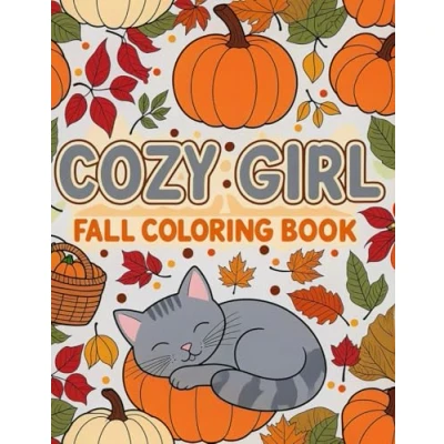 Abbildung von Cozy Girl coloring Book: book for kids , adults and Teens