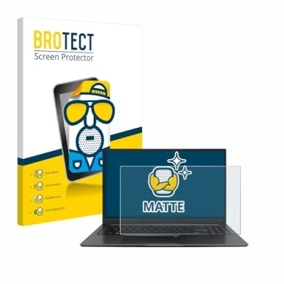Abbildung von BROTECT Entspiegelungs Schutzfolie für ASUS Vivobook 15 OLED Matte Displayschutz Folie, Anti Reflex, Fingerprint