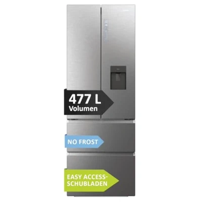 Abbildung von Haier French Door HFR7720DWMP, 200,6 cm hoch, 70 breit