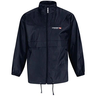 Abbildung von Cressi Wind Jacket Dive Center Windjacke, Blau, XXL