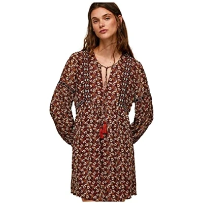 Abbildung von Pepe Jeans Liber Damen Langarmshirt, 262brick, M