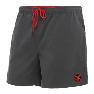 Abbildung von Ladeheid Badeshorts, Herren, Größe: Large, Titatnium/lightgreen