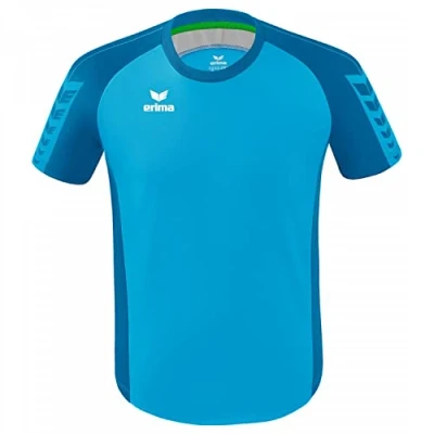 Abbildung von Erima Fussball Teamsport SIX Wings Tshirt print, Herren, Größe: Large, Blau