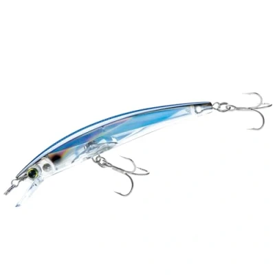 Abbildung von Yo Zuri Crystal 3D Minnow Floating Lure, Blue Silver, 14,7 cm