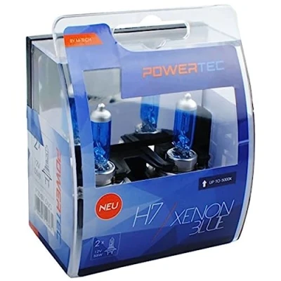 Abbildung von M Tech PTZXB7 DUO H7 Xenon Optik Halogen Birne 55 W, Blau, Anzahl 2