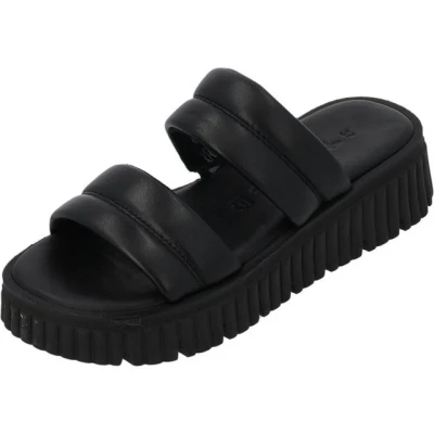 Abbildung von Tamaris Pantolette hoch, Damen, Größe: 42, Black Leder