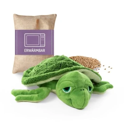 Abbildung von Habibi Plush Wärmekissen Wärmetier Wasserschildkröte Mikrowelle/Ofen, (Wärmekuscheltier)