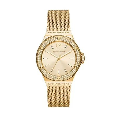 Abbildung von Michael Kors Lennox Uhr goldcoloured, Damen, Größe: One Size, Gold coloured