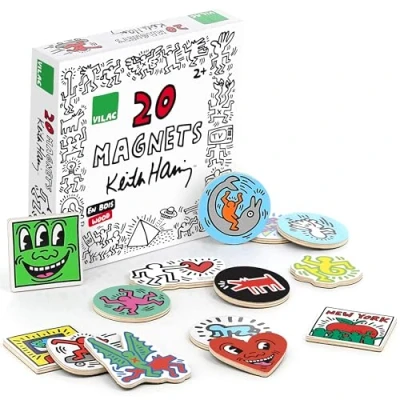Abbildung von Vilac Keith Haring Magnet Set, 9226, Mehrfarbig, klein