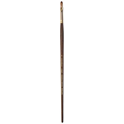 Abbildung von Winsor &amp; Newton 5504006 Monarch Pinsel Filbertpinsel Nr. 6 7mm, professioneller Synthetikhaarpinsel für Ölfarben oder Acrylfarben