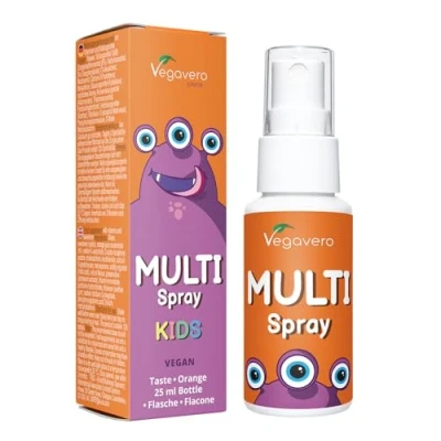 Abbildung von Multivitamin Spray für Kinder Vegavero® Ohne Zucker &amp; künstliche Zusätze Ab 1 13 Jahre Mit 11 Vitaminen
