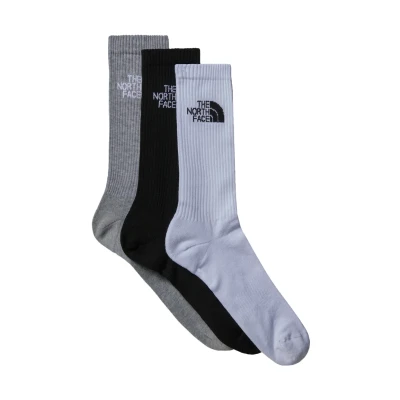 Abbildung von The North Face Multi CUSH CREW 3P Socken, Größe: XS, Black assorted