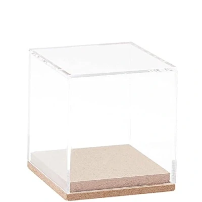 Abbildung von Rico Design Aufbewahrungsbox Dekohaube Würfel, MDF
