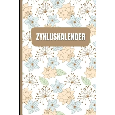 Abbildung von Zykluskalender: PMS Tagebuch für Frauen und Mädchen zur Überwachung der Symptome, Stimmung Blutung. Dokumentiere übersichtlich alle Ereignisse deiner Menstruation.