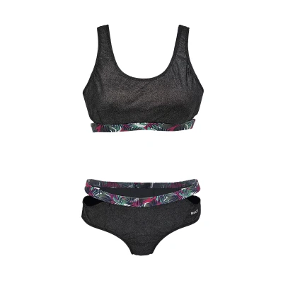 Abbildung von BECO the world of aquasports Jungle Dream Bikini schwarzbunt, Damen, Größe: 42, Schwarz bunt