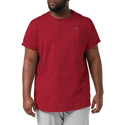 Abbildung von G STAR RAW Herren Lash T Shirt, Mehrfarben (chateaux red htr D16396 D176 3318), XS