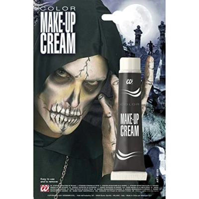 Abbildung von Widmann 4018V Make Up, Schwarz, in Tube, 28 ml, Schminke, Mottoparty, Karneval, Halloween