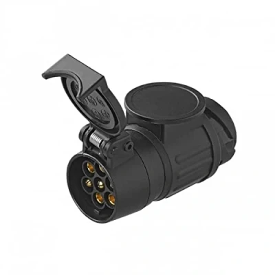 Abbildung von Hillfield Adapter 12 V von 13 auf 7 polig Erstausrüsterqualität Nach ISO 1724 und 11446