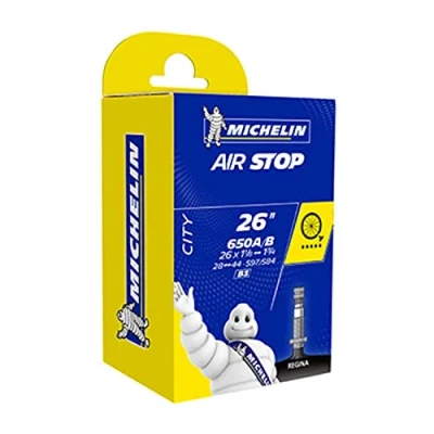 Abbildung von Michelin 650X26 A/B 26X1 1/8 &lt; &gt; 1 3/4 28 &gt;44 597/584 Fahrradschlauch, B3 40mm Queen Ventil