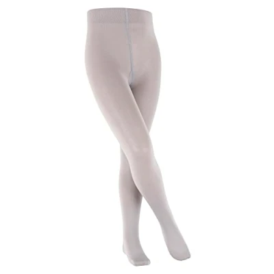 Abbildung von Falke Cotton Touch Business &amp; Casual Strumpfhose für Kinder, Größe: 122/128, Silver
