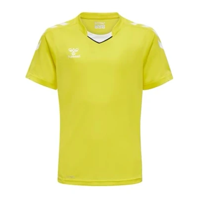 Abbildung von Hummel Hmlcore XK POLY Jersey S/S Tshirt print für Kinder, Größe: 176, Blazing yellow