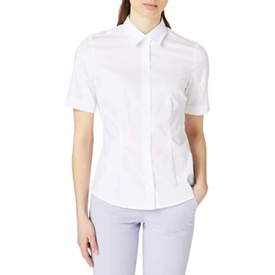Abbildung von Seidensticker Schwarze ROSE Hemdbluse, Damen, Größe: 40, Weiss