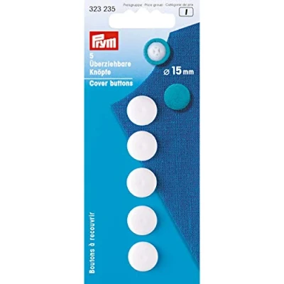 Abbildung von PRYM Druckknöpfe 323235 Weiß 15 mm