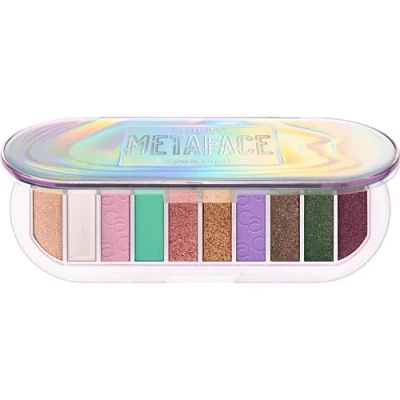 Abbildung von Catrice METAFACE Eyeshadow Palette, Lidschatten, Nr. C01, Mehrfarbig, 10 Farben, hochpigmentiert, natürlich, intensiv, vegan, ohne Mikroplastikpartikel, Nanopartikel frei, Parfüm, 1er Pack (14g)