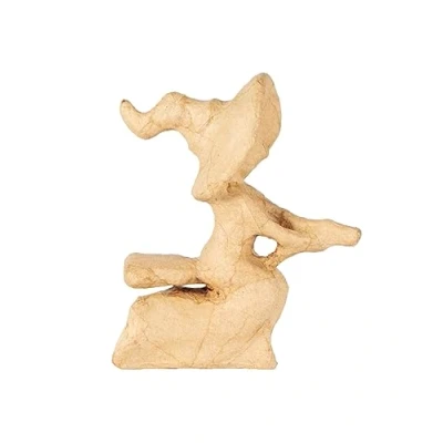 Abbildung von décopatch Dekofigur Hexe auf Besen, 10 cm x 12