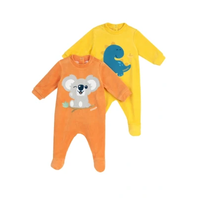 Abbildung von Chicco SET 2 Pieces Strampler für Kinder, Größe: 74, Yellow