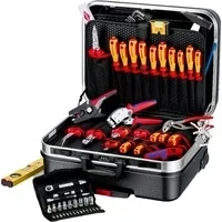 Abbildung von Knipex Werkzeugkoffer &quot;BIG Basic Move&quot; ElektroPlus 68 teilig 515 mm 00 21 06