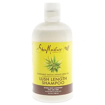 Abbildung von SHEA MOISTURE Cannabis Sativa Hemp Seed Oil Lush Length Shampoo 384ml 300 ml
