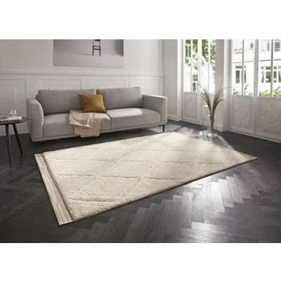 Abbildung von HANSE Home Designteppich &quot;Colin&quot;, rechteckig, Shaggy, Weich, Flauschig, Flokati, Hoch Tief, Wohnzimmer, Schlafzimmer