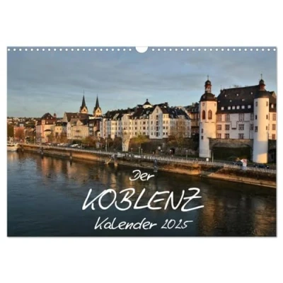 Abbildung von Der Koblenz Kalender (Wandkalender 2025 DIN A3 quer), CALVENDO Monatskalender