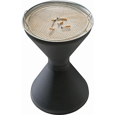 Abbildung von APS 574 Standascher &quot;DIABOLO&quot;, Ø 40 cm, Höhe 60 für Innen und Außenbereich, inklusive 1,5 kg Sand, Made in Germany
