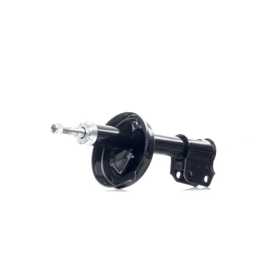 Abbildung von RIDEX 854S18275 Stoßdämpfer links, rechts, Vorderachse Öldruck Zweirohr Federbein oben Stift, unten Schelle M14x1,5 RENAULT: Kangoo I, I Rapid