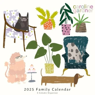 Abbildung von Caroline Gardner Kalender 2025 Hunde quadratisch