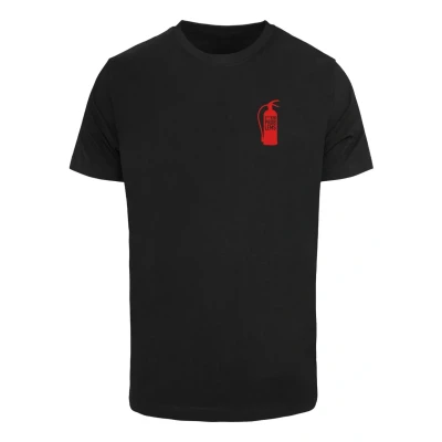 Abbildung von Mister Tee Männlich Ohne Kragen T Shirt, Schwarz, L