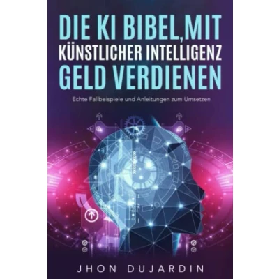Abbildung von Die KI Bibel, mit künstlicher Intelligenz Geld verdienen: Echte Fallbeispiele und Anleitungen zum Umsetzen