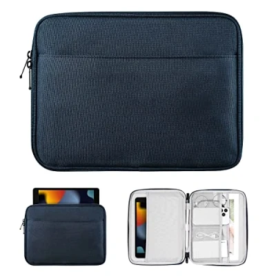 Abbildung von TiMOVO 9 11 Zoll Tablet Tasche für iPad 10. Gen. 10.9&quot;, 9/8/7. 10.2&quot;, Air 11/Air 5/4. Galaxy Tab A9+/A9 Plus 11“, Tragetasche mit Fach, Space Grau