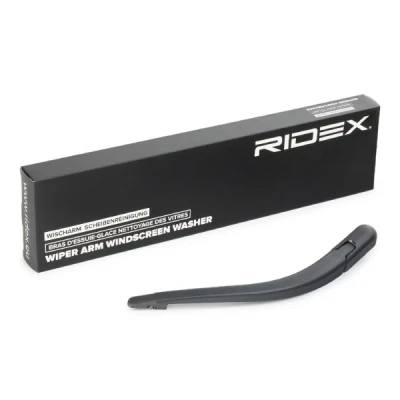 Abbildung von Wischarm, Scheibenreinigung Ridex 301W0119 hinten mit Kappe CITROËN: C1 I, TOYOTA: Aygo, PEUGEOT: 107 Schrägheck