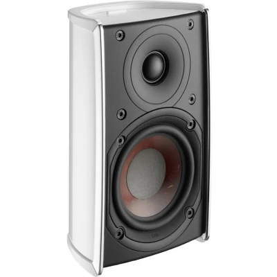 Abbildung von DALI Fazon Mikro Lautsprecherpaar Ultrakompaktes, Elegantes Aluminium Design für erstklassige Musik und Filmwiedergabe, inklusive vielseitiger Wandhalterung Gummifüßen optimale Platzierung