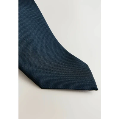 Abbildung von Next Regular Textured Krawatte, Herren, Größe: One Size, Navy blue