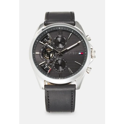 Abbildung von Tommy Hilfiger Baker Chronograph, Herren, Größe: One Size, Black/grey