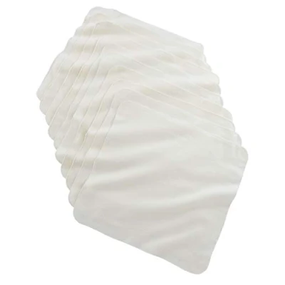 Abbildung von Bio Moltontücher 100% Baumwolle (kbA) GOTS zertifiziert, Natur, 40 x cm, 10er Set