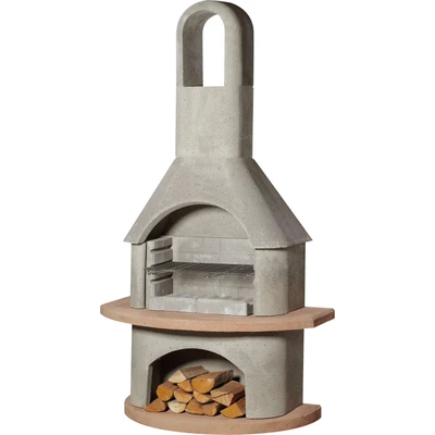 Abbildung von Buschbeck Grillkamin Carmen, BxTxH: 110x65x203 cm