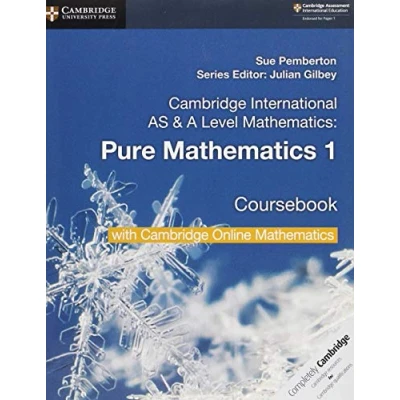 Abbildung von Cambridge International As &amp; a Level Mathematics Pure 1 Coursebook + Online Mathematics, 2 Years Access