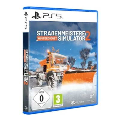 Abbildung von Straßenmeisterei Simulator 2 Winterdienst (PlayStation PS5) [Blu ray]