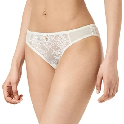 Abbildung von Emporio Armani Women&#039;s Bridal Brief Bikini Style Underwear, Yogurt, S