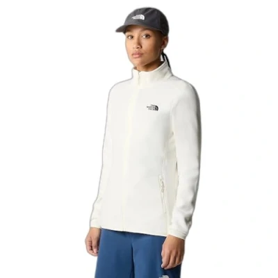 Abbildung von The North Face Glacier Fleecejacke, Damen, Größe: XS, White dune